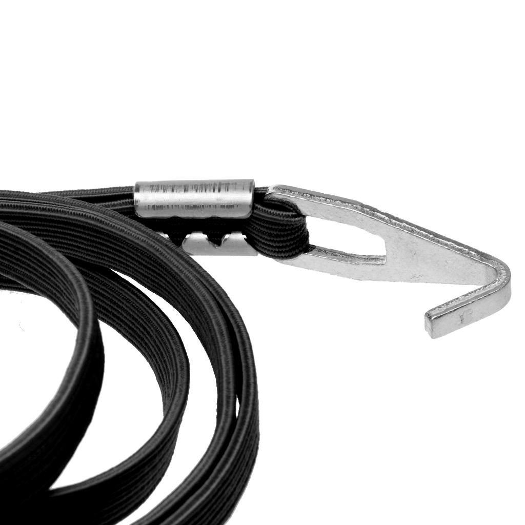 Elastic Motorcycle Roof Rack Tie down Strap Luggage Cord Bungee Rope