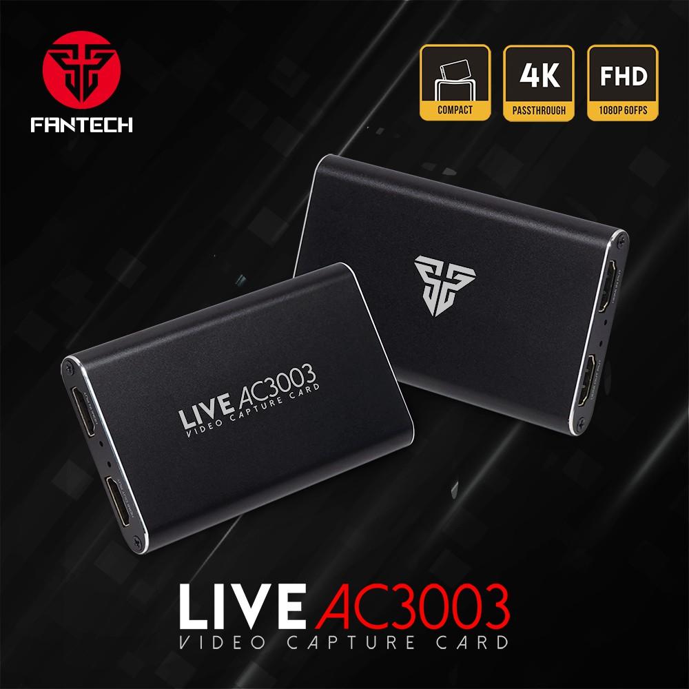 Card Ghi Hình Livestream FANTECH AC3003 LIVE - Hành Chính Hãng