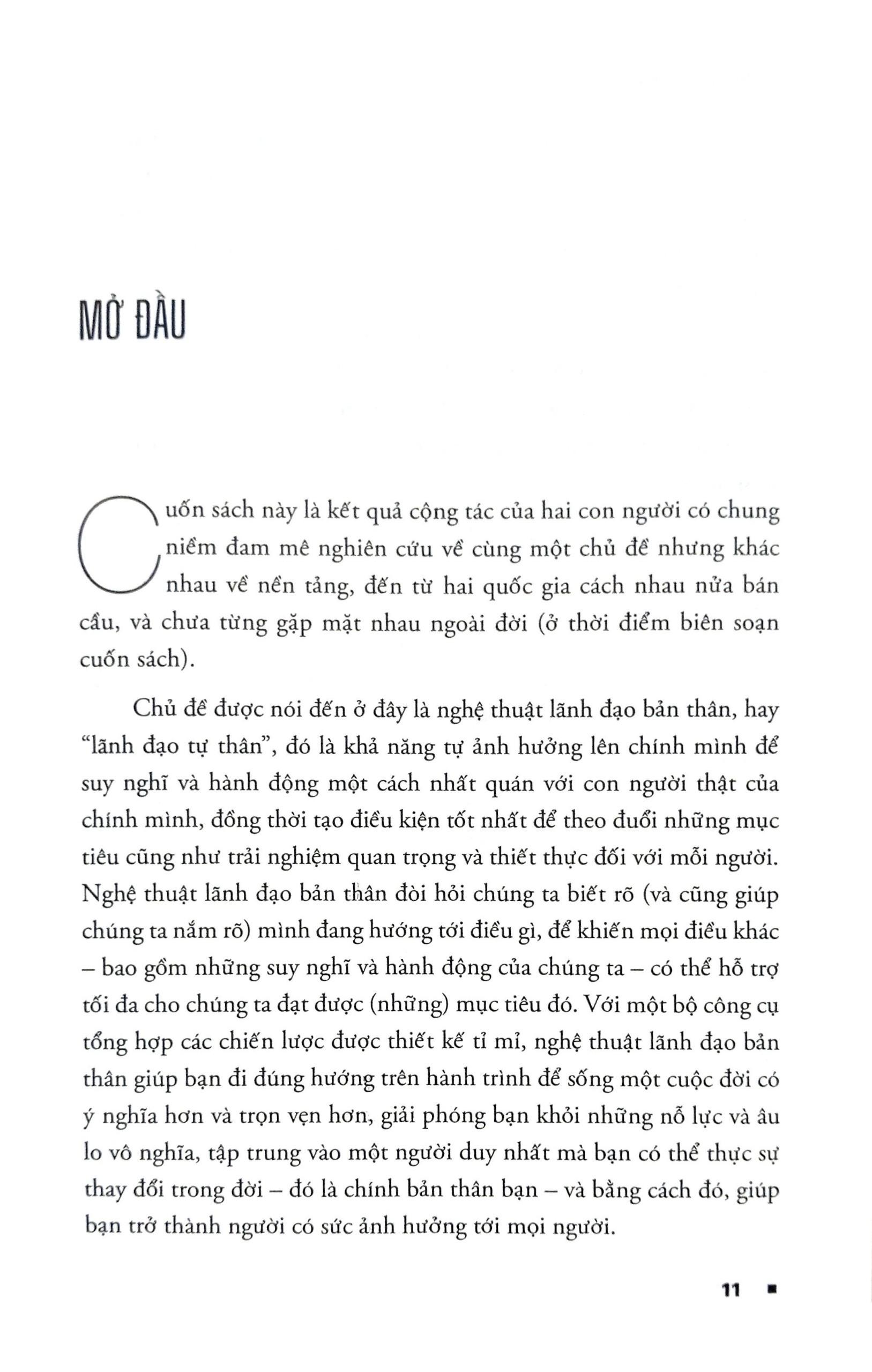 Lãnh Đạo Bản Thân