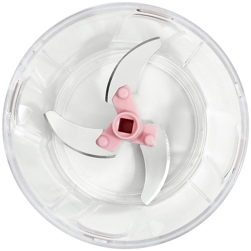 Dụng cụ xay tỏi ớt Lock&Lock mini - Hàng chính hãng lưỡi xay bén, kéo tay đơn giản, dễ vệ sinh - Hapos