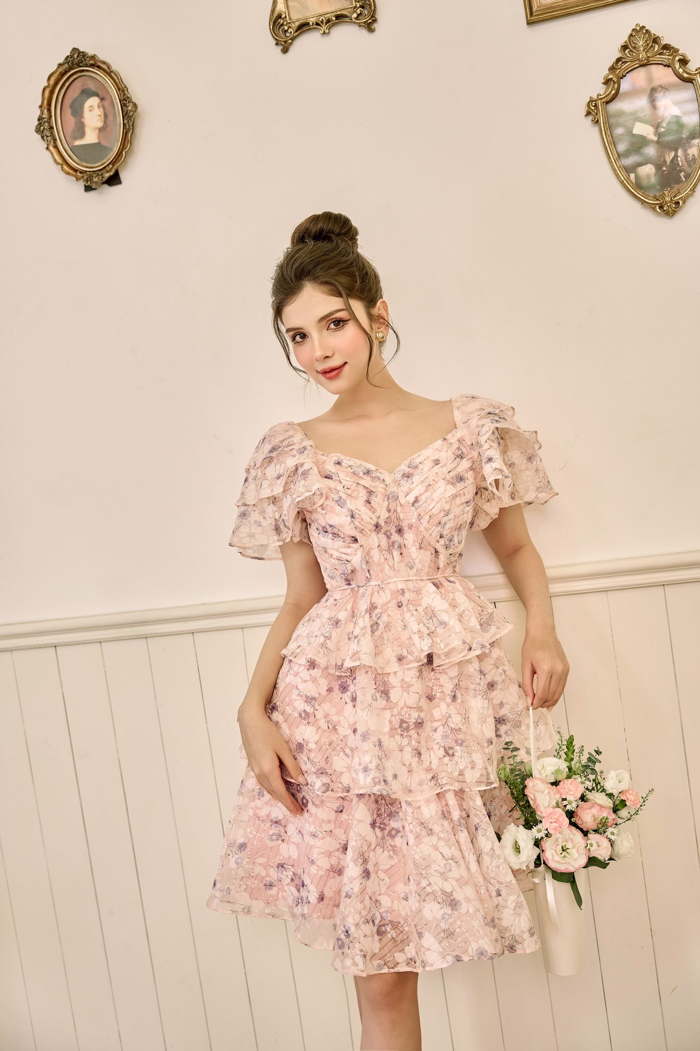 OLV - Đầm Blossom Layering Dress