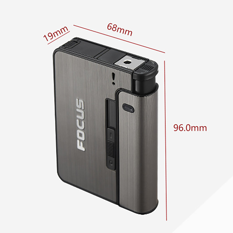 Hộp Đựng Thuốc Focus YH001 Có Thể Lắp Bật Lửa