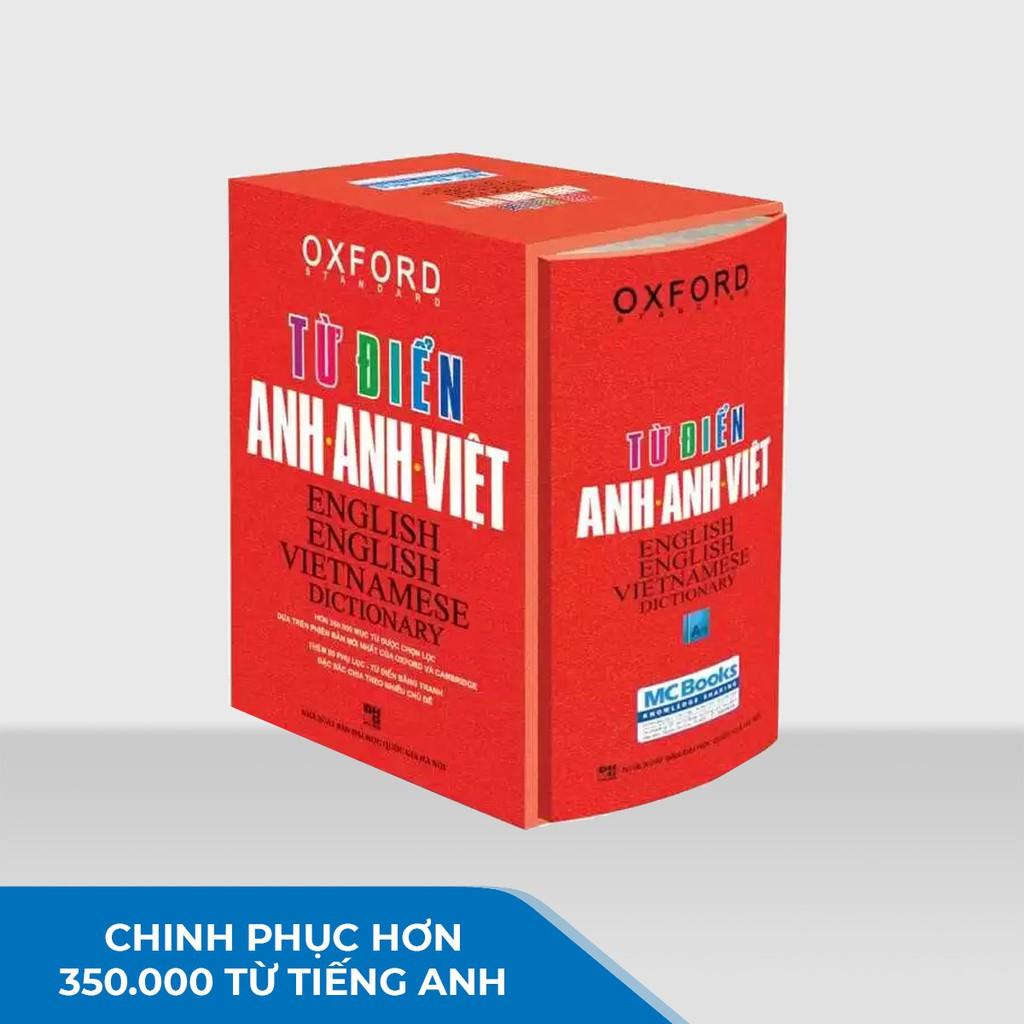 Sách - Từ Điển Anh Anh Việt Phiên Bản Bìa Cứng Màu Đỏ - Giải Nghĩa Đầy Đủ Ví Dụ Phong Phú