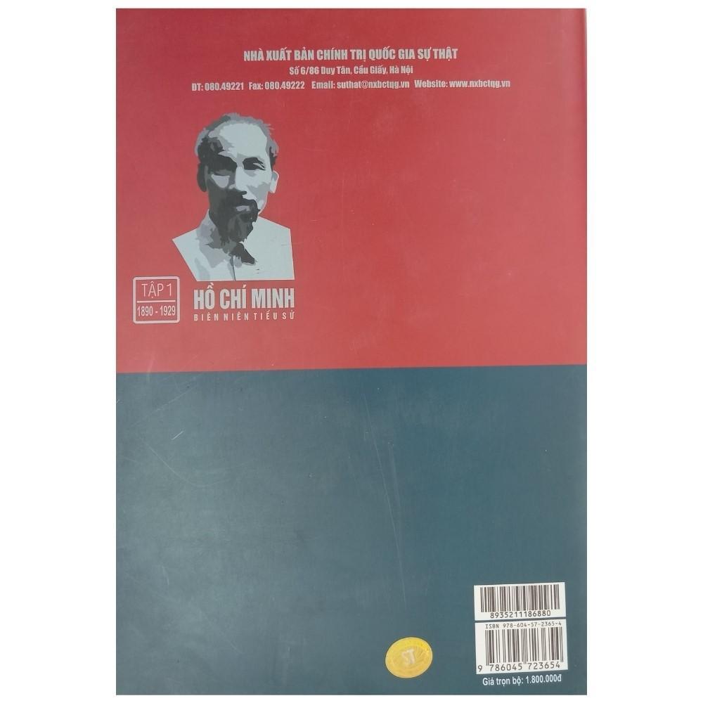 Sách - Hồ Chí Minh Biên Niên Tiểu Sử - Combo 10 Tập - NXB Chính Trị Quốc Gia