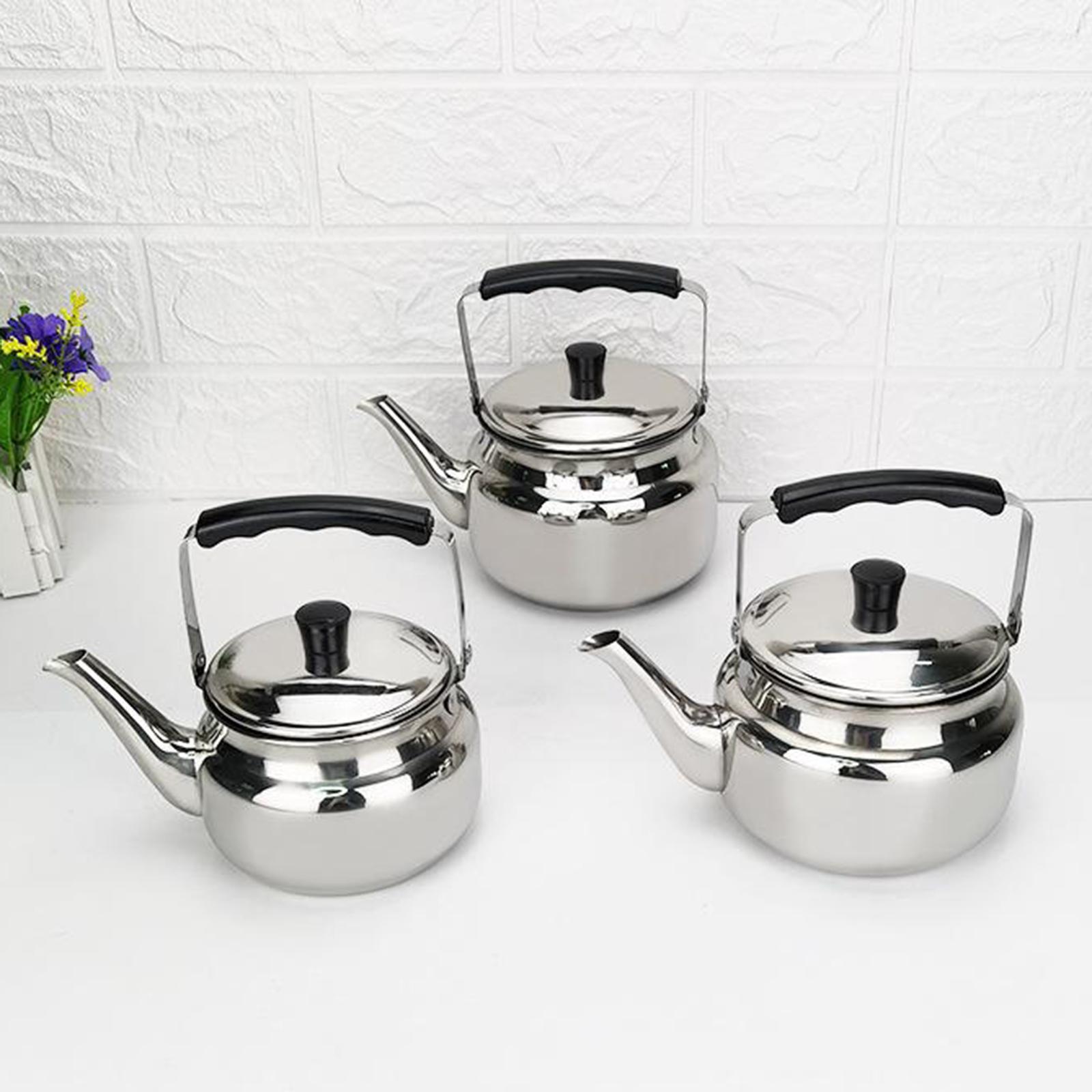 3X Outdoor Camping Picnic Water Kettle Teapot Coffee Pot Kitchen Cooking 1.5L