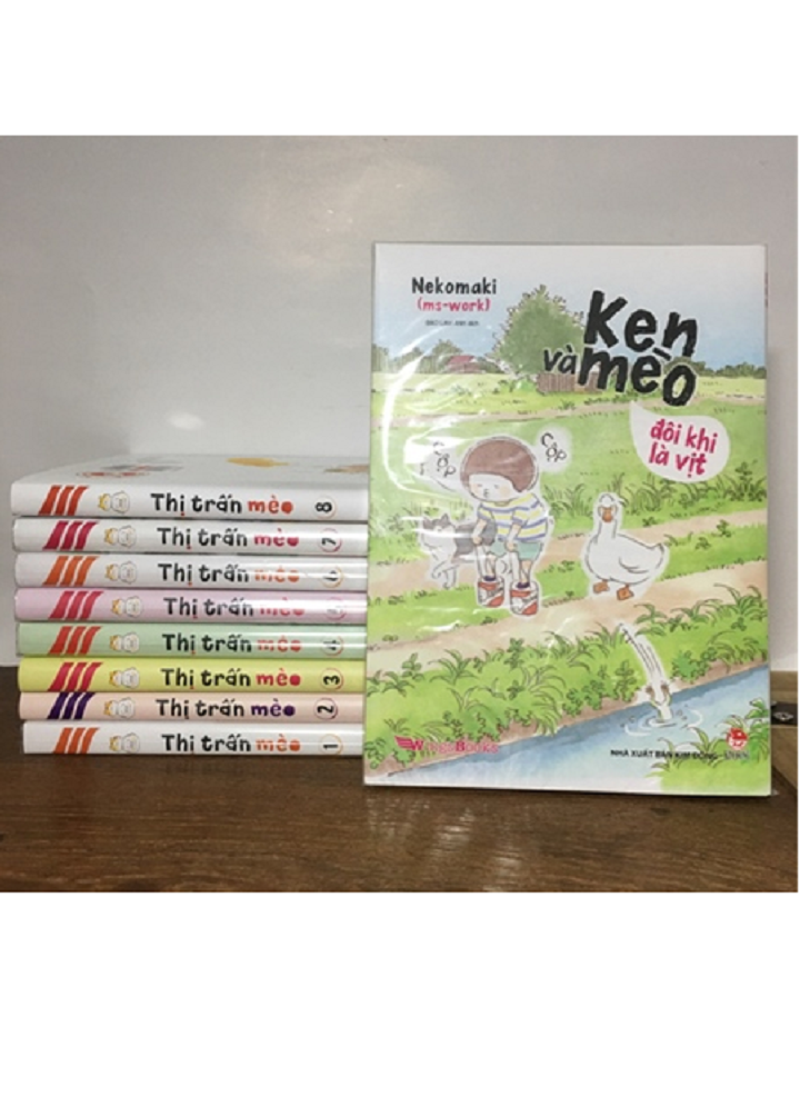 Sách bộ - Thị trấn mèo + Ken và mèo - đôi khi là vịt