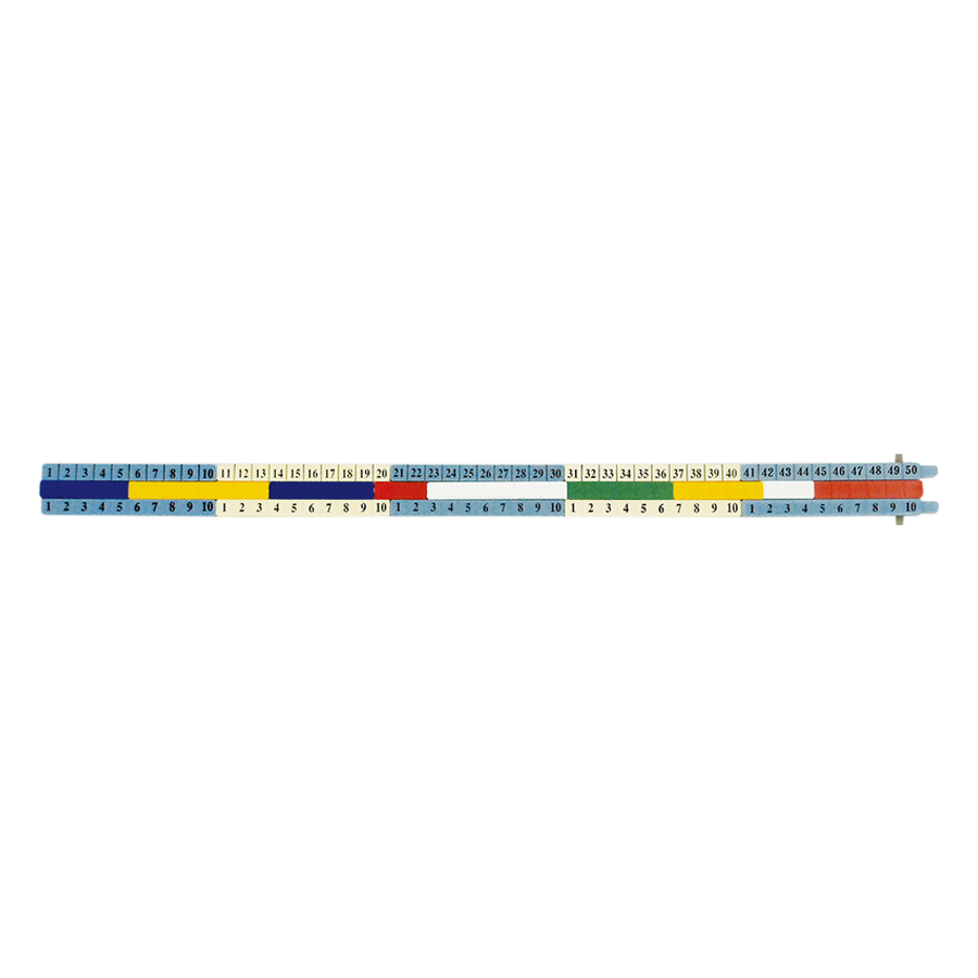 Đồ Chơi Dạy Học Multilink Number Track 60 Pcs/Set - Thước Đếm Gigo Toys (Giao Mẫu Ngẫu Nhiên)
