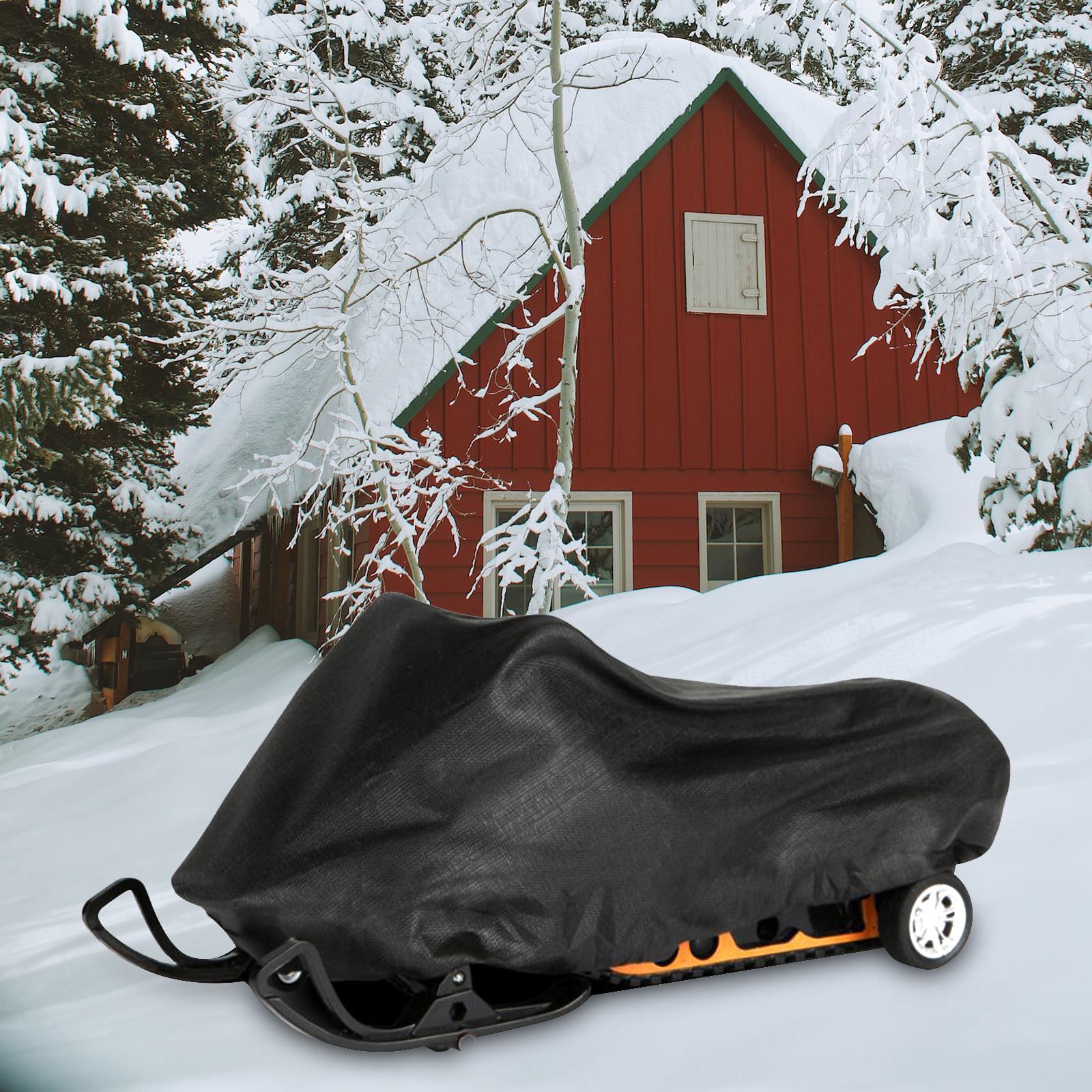 Snow Sled  Rain Snow Cover Protector Outdoor Snowmobile Travel Covers