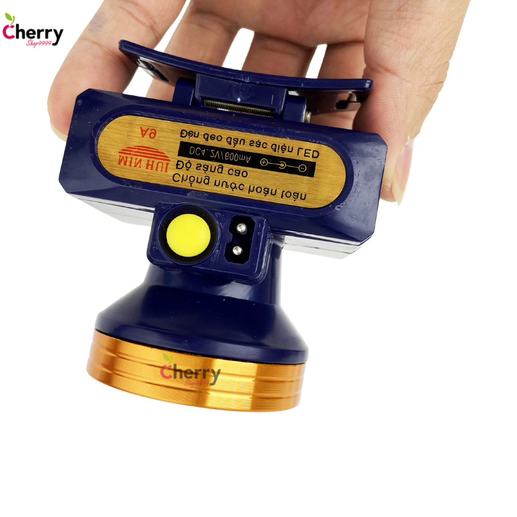 Đèn Pin Đội Đầu ánh sáng mạnh chống nước Ánh sáng vàng hoặc Ánh sáng trắng Mã số A9