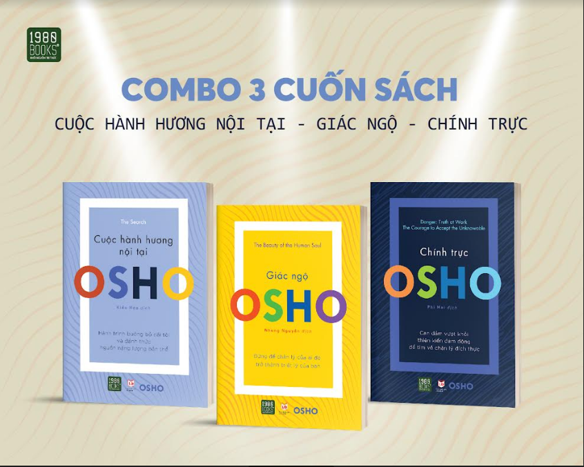 COMBO 3 CUỐN SÁCH: CUỘC HÀNH HƯƠNG NỘI TẠI - GIÁC NGỘ - CHÍNH TRỰC. Tặng bút/ sổ tay