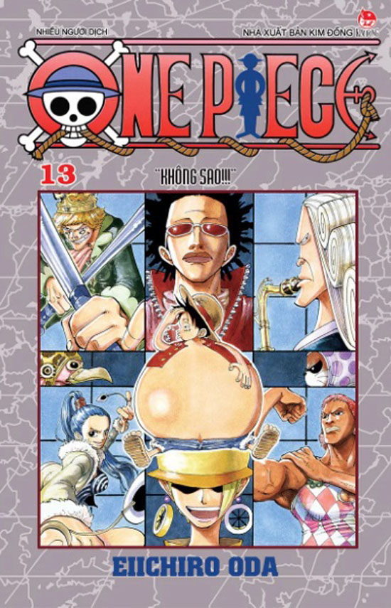 One Piece - Tập 13 - Bìa rời