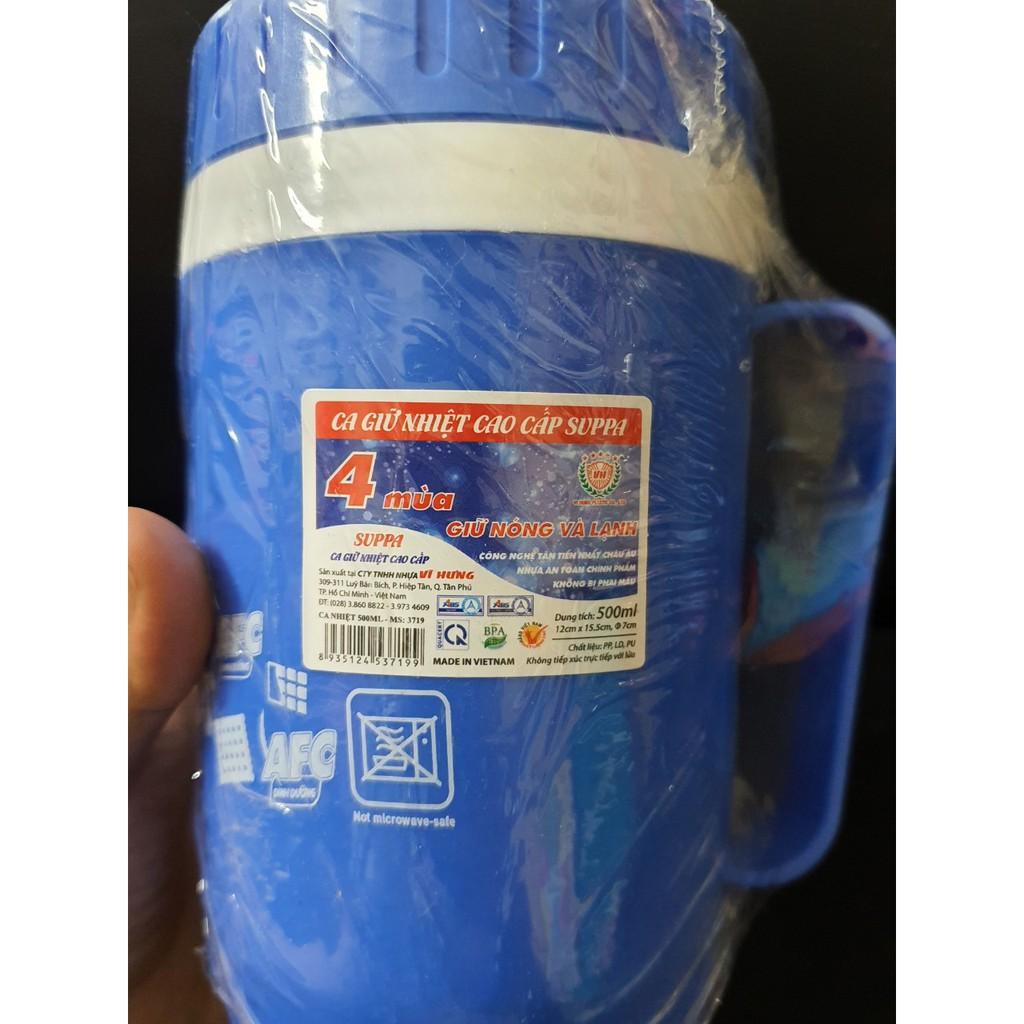 Bình giữ nhiệt, ca giữ đá, giữ lạnh cao cấp không mùi,giá rẻ vô địch dung tích 500ml