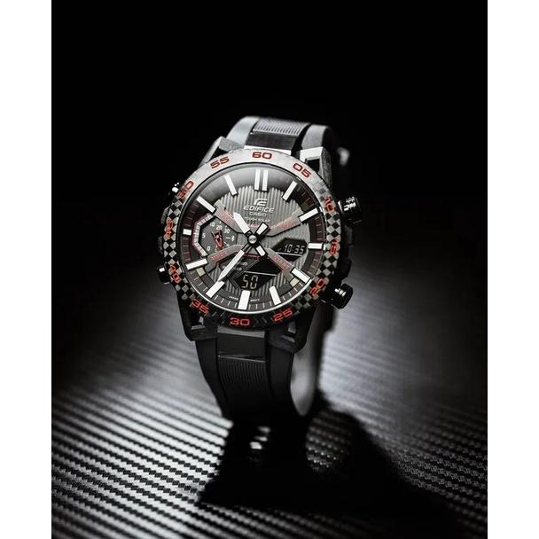Đồng Hồ Nam Dây Nhựa Casio Edifice ECB-2000PB-1A Bluetooth Chính Hãng - Pin Năng Lượng Mặt Trời - ECB-2000PB-1ADF