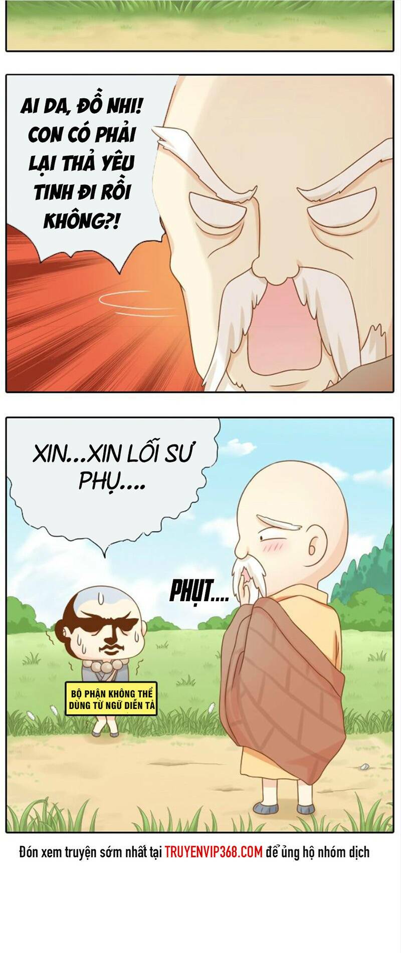 tiểu hoà thượng - chào mừng đến trấn yêu quái chapter 9 12