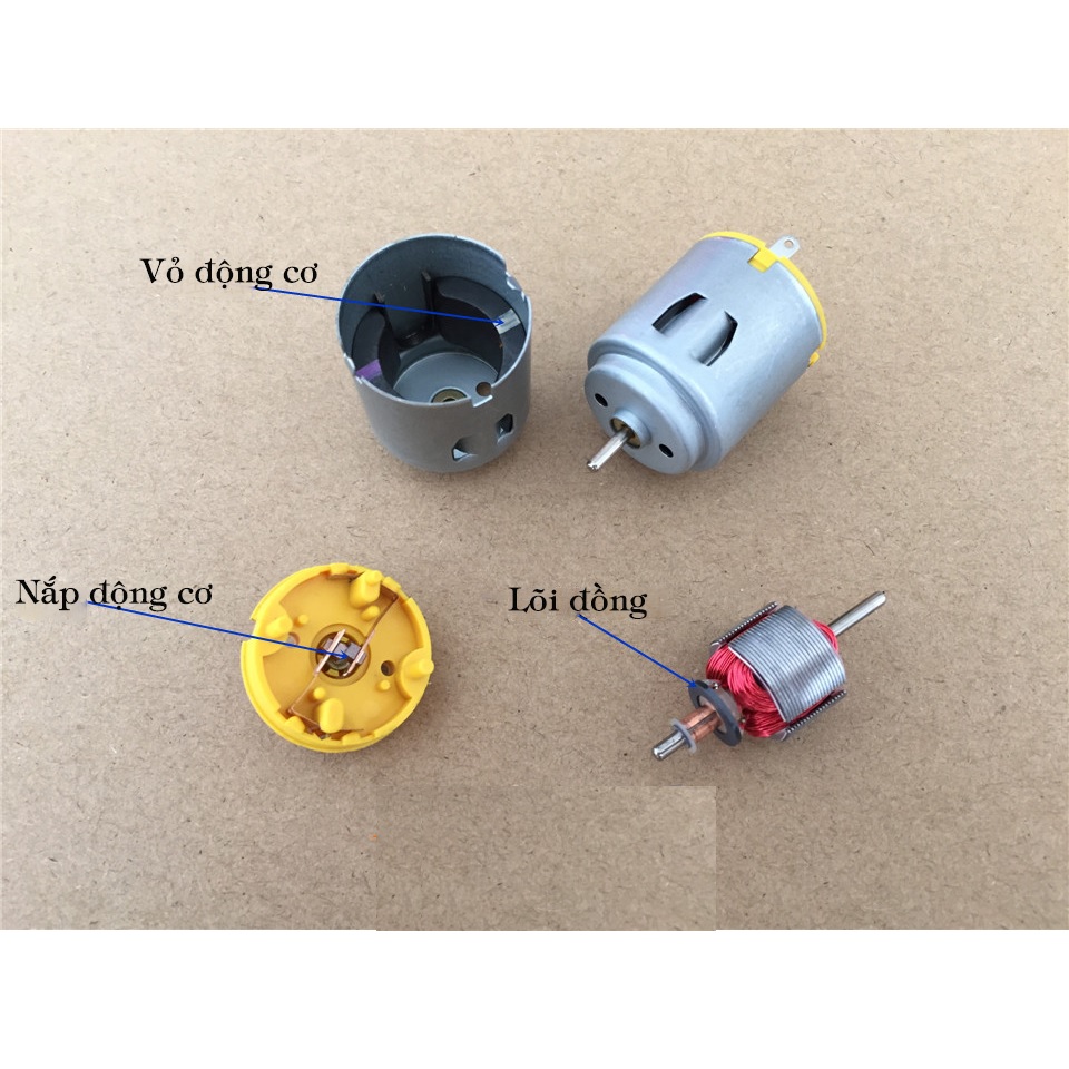 DC260 điện áp từ 3v-7.2v dùng để chế tạo