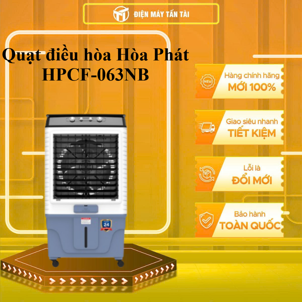 HPCF-063NB - Quạt điều hòa Hòa Phát HPCF-063NB - HÀNG CHÍNH HÃNG - GIAO HCM