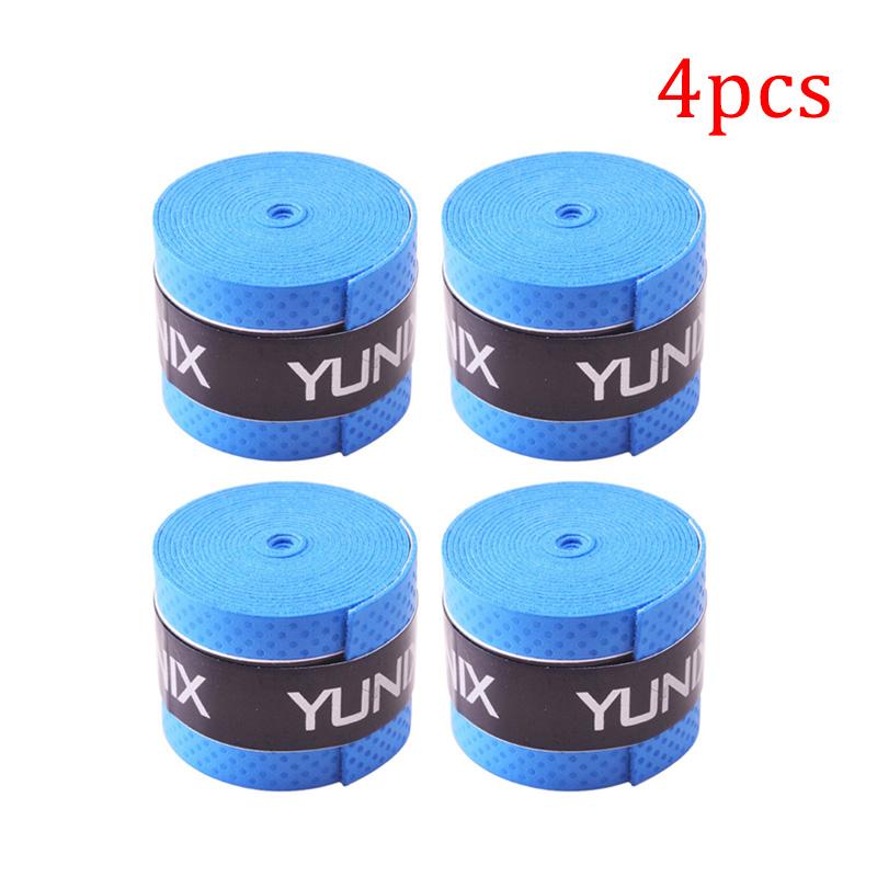 4/6PCS tennis Tape Tay lái xe đạp tay cầm chống trượt Bánh cầu baes Color: 6pcs Red