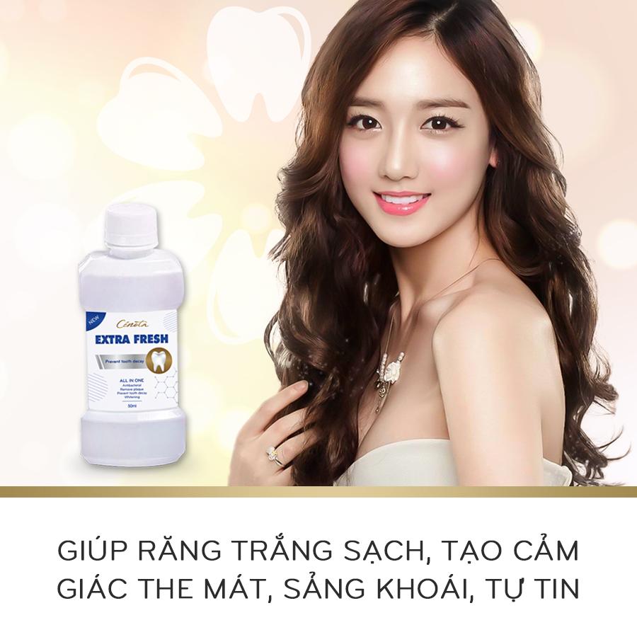 Nước Súc Miệng Cenota Extra Fresh 50ml Trắng Sạch Thơm Mát