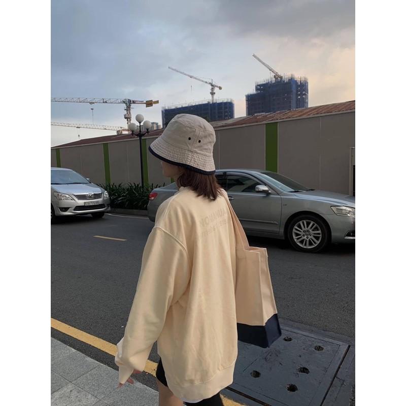 Áo nỉ sweater no ma nual