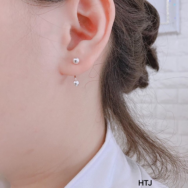 Hoa Tai Bạc Hiểu Minh HT289 Bi Cong