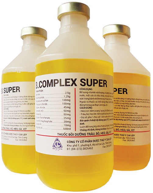 Thuốc dung dịch tiêm B.COMPLEX SUPER