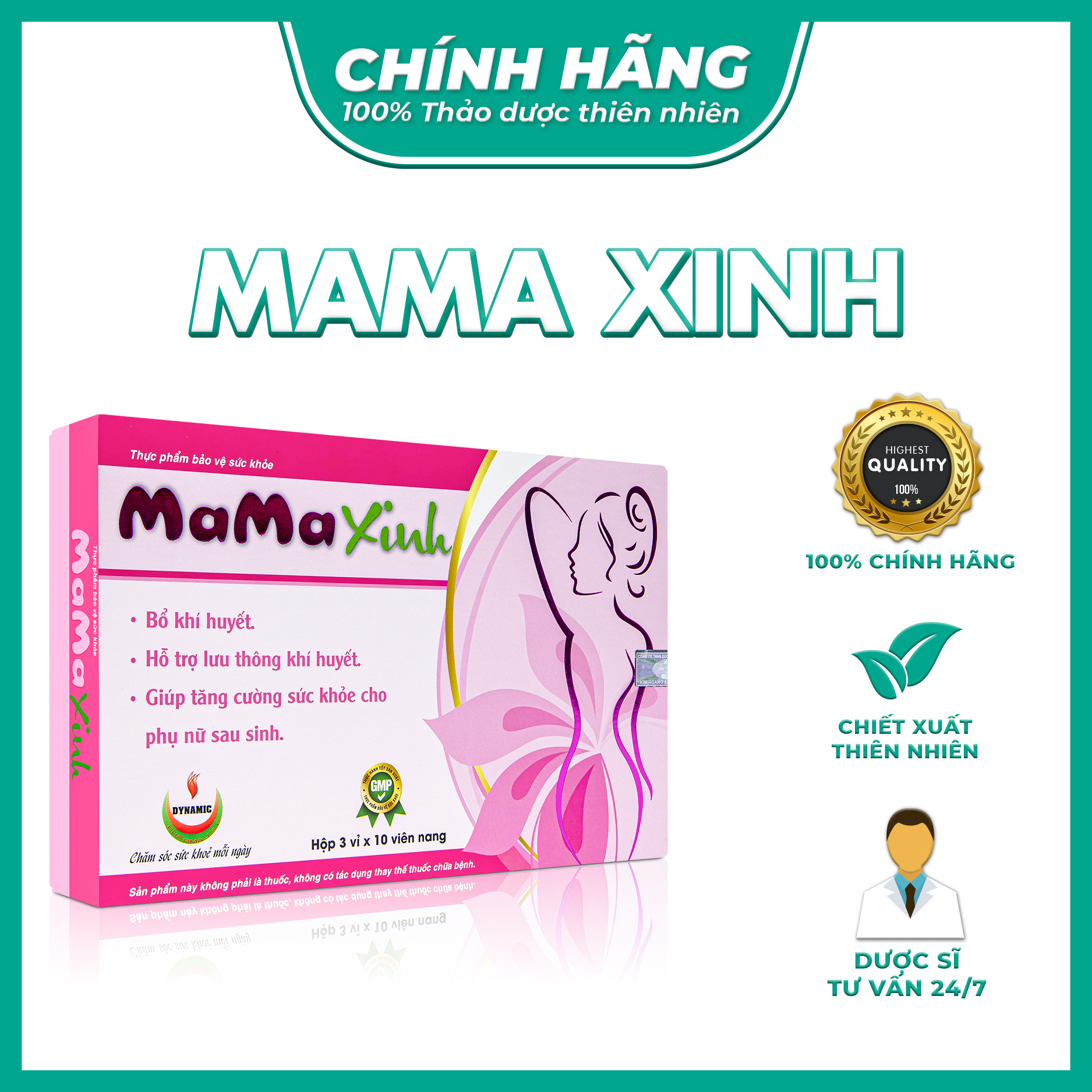MaMa Xinh - Năng Động - Dành cho Phụ Nữ sau khi Sinh