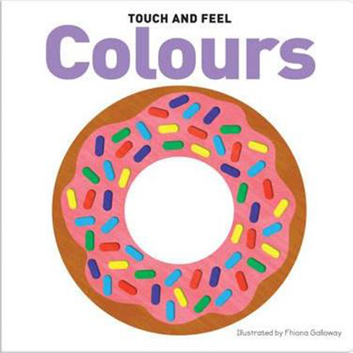 Sách: Touch and Feel Board Book Colours