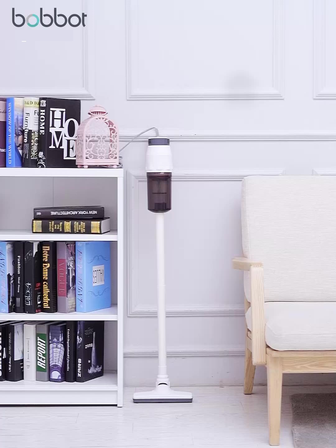 Máy hút bụi cầm tay có dây BobBot BX 516 Công suất 400W