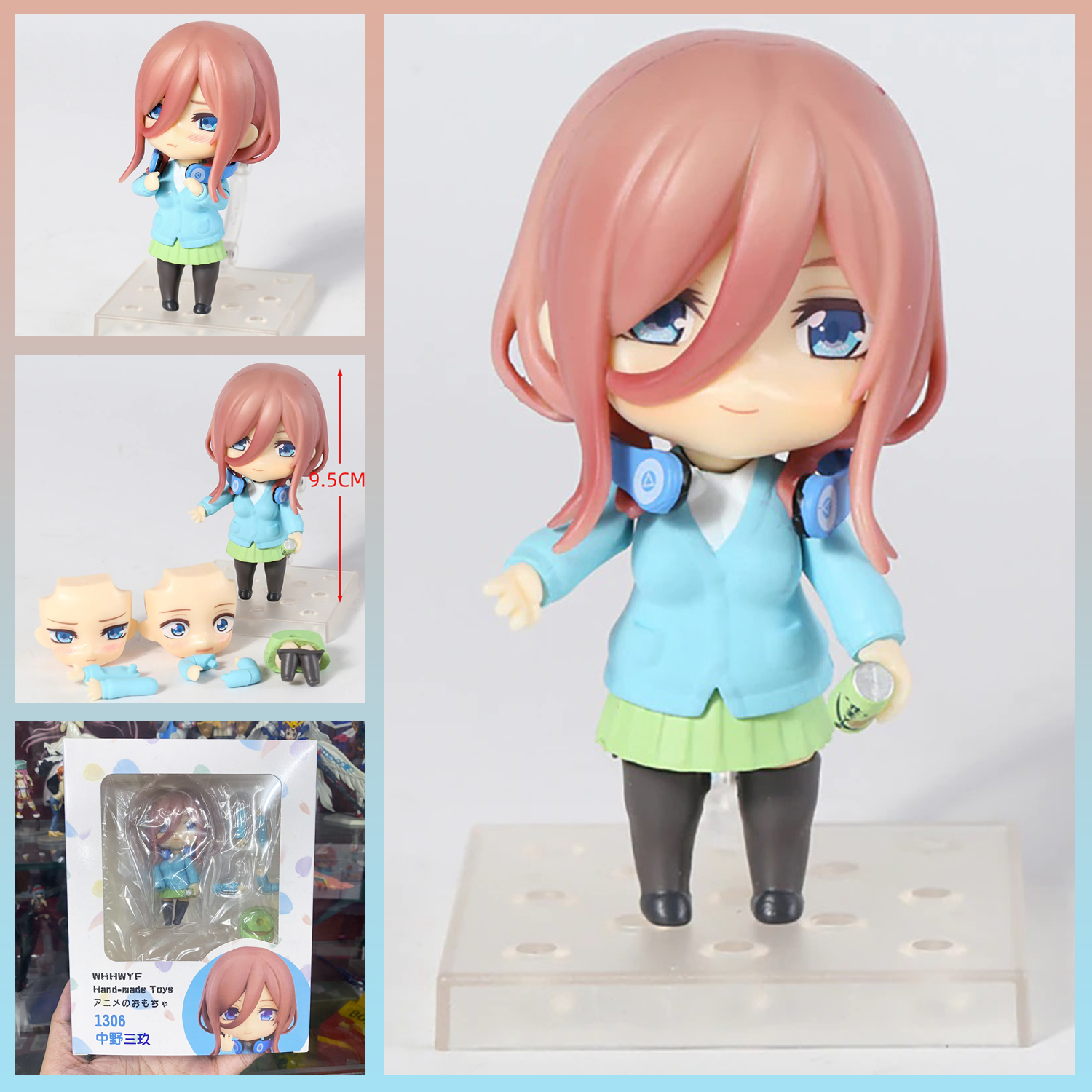 Nendoroid Miku Nakano 1306 / tượng figure Nakano miku