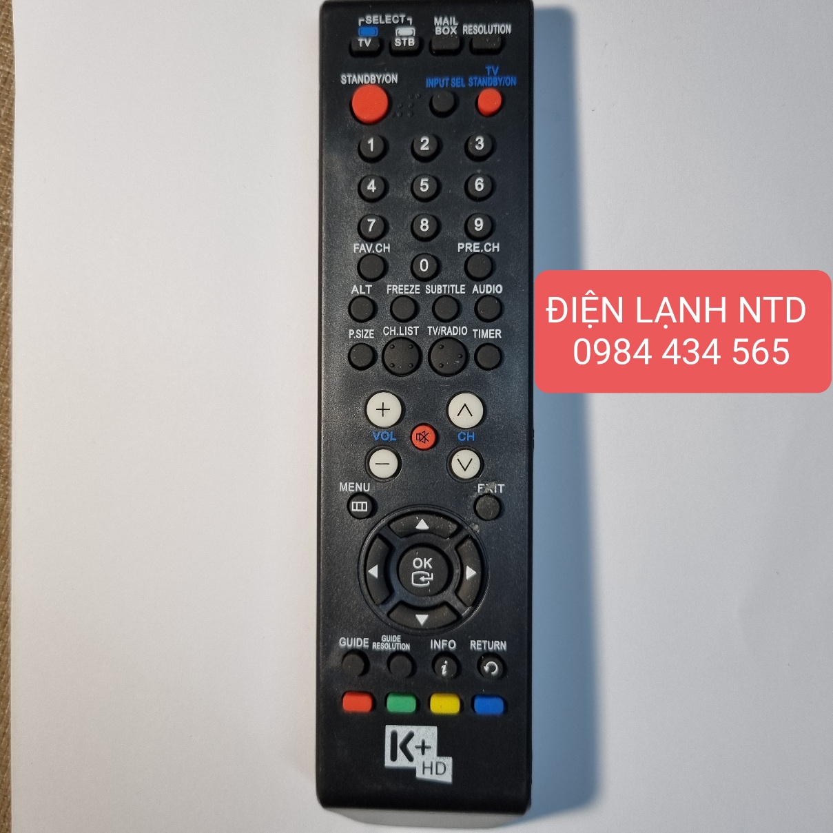 Điều khiển K+/remote K+/remote điều khiển K+