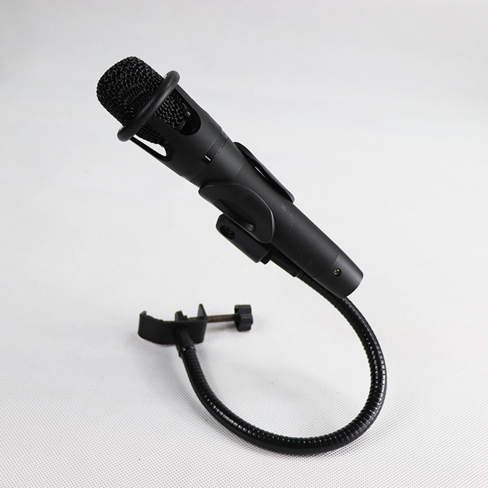 360° Adjustable Microphone Stand with Desk Clamp for Studio Accessories