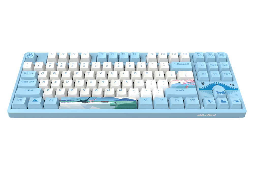 Bàn phím cơ Gaming DAREU A87 - Cherry Switch - Hàng Chính Hãng