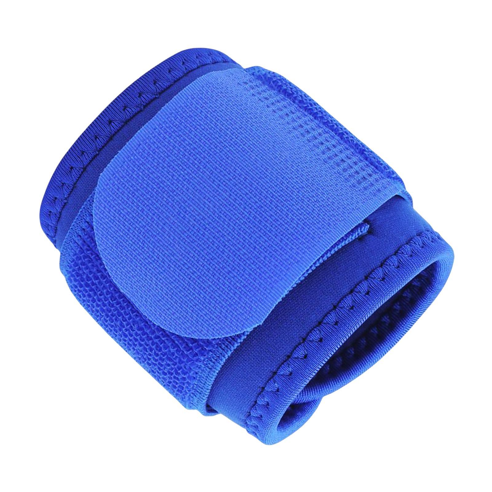 Wrist Compression Strap Protection Wrist Band Blue