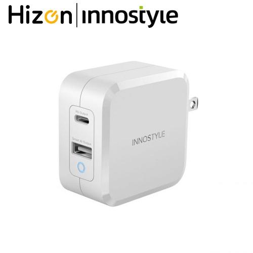 Sạc Innostyle Gan Zeni 65W Cho Iphone, Ipad, Tablet, Smartphone, Macbook – IC65-2PDWHI Hàng Chính Hãng