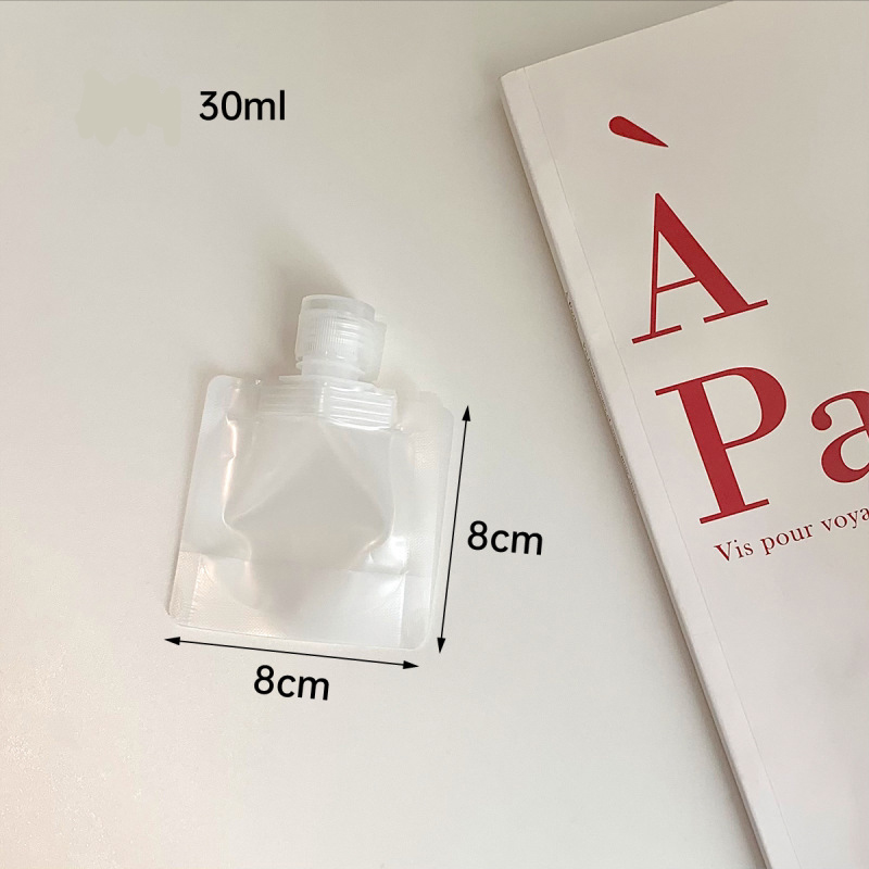 Túi Chiết Mỹ Phẩm Du Lịch, Chai Chiết Sữa Tắm Dầu Gội Nhỏ Gọn Tái Sử Dụng - Túi Chiết Nhựa