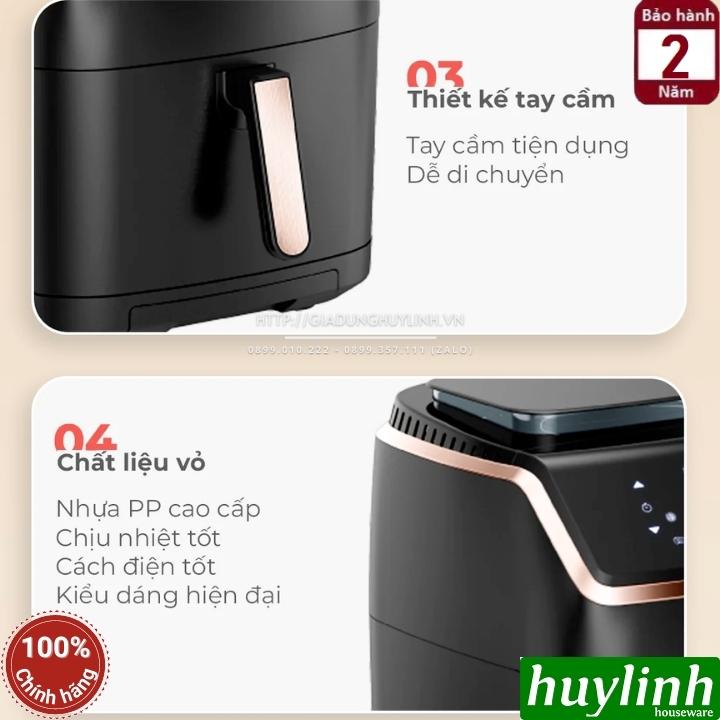 Nồi chiên không dầu - hấp hơi nước Magic ECO S07 Pro - Dung tích 7 lít - Hàng chính hãng