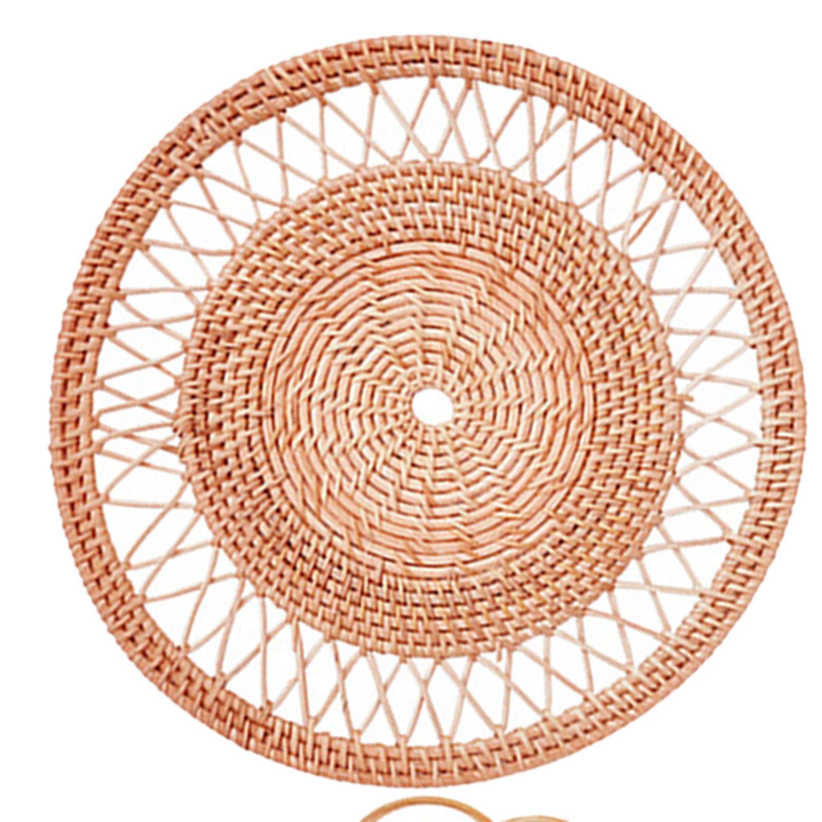 Wall Hanging Decor, Wall Ornaments, Wall Hanging Decorative Unique Rattan Woven Wall Art Wall Crafts for Tea Room Hallway Bedroom Porch Cafe