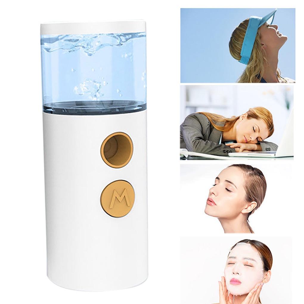 Máy Phun Sương Tạo Độ Ẩm Cho Da Mặt Sạc Cổng Usb Tiện Dụng