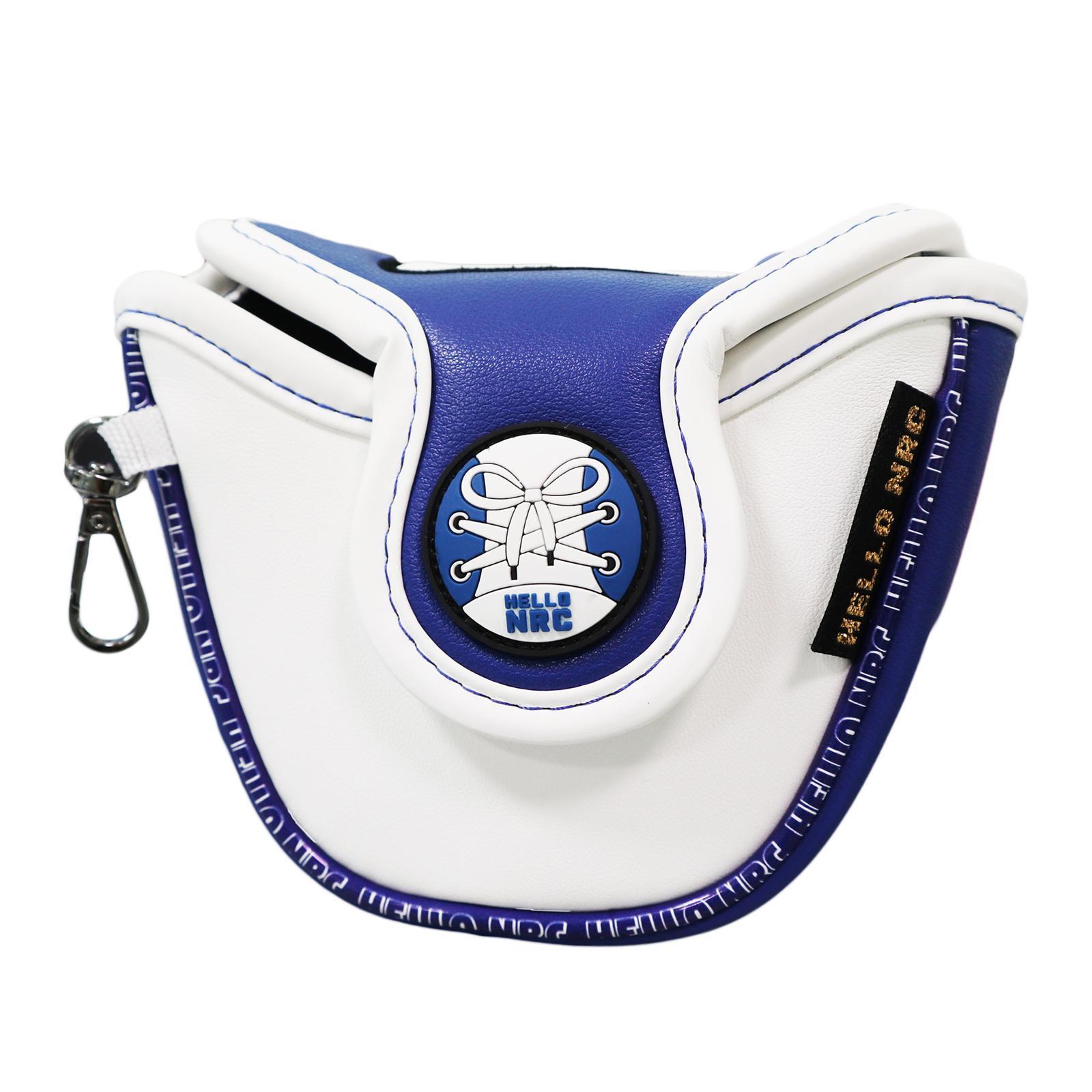 2 Pieces Golf Mallet Putter Head Cover