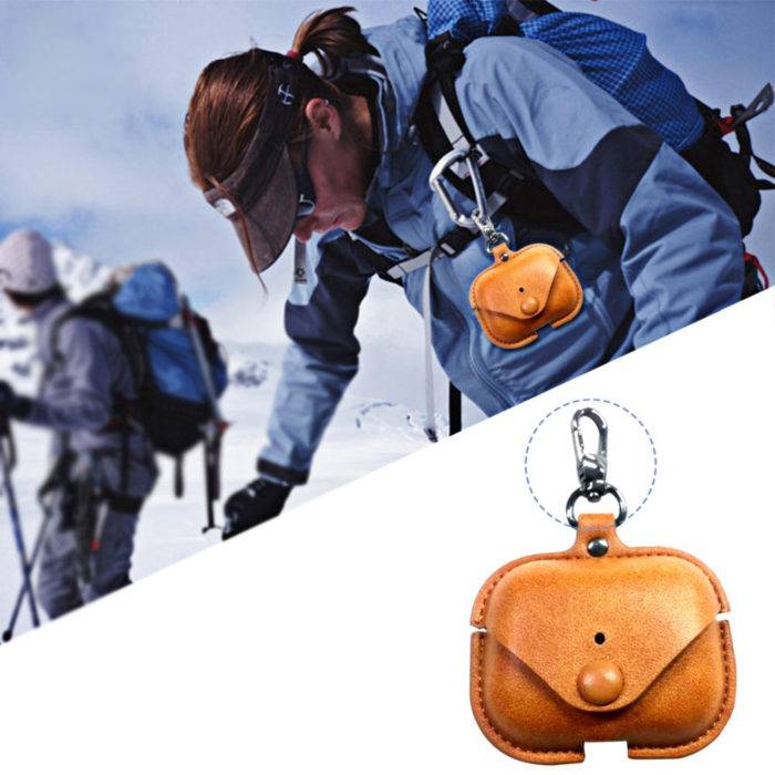 Bao case da cho tai nghe Apple Airpods Pro hiệu COTEETCI AP26 - Hàng nhập khẩu