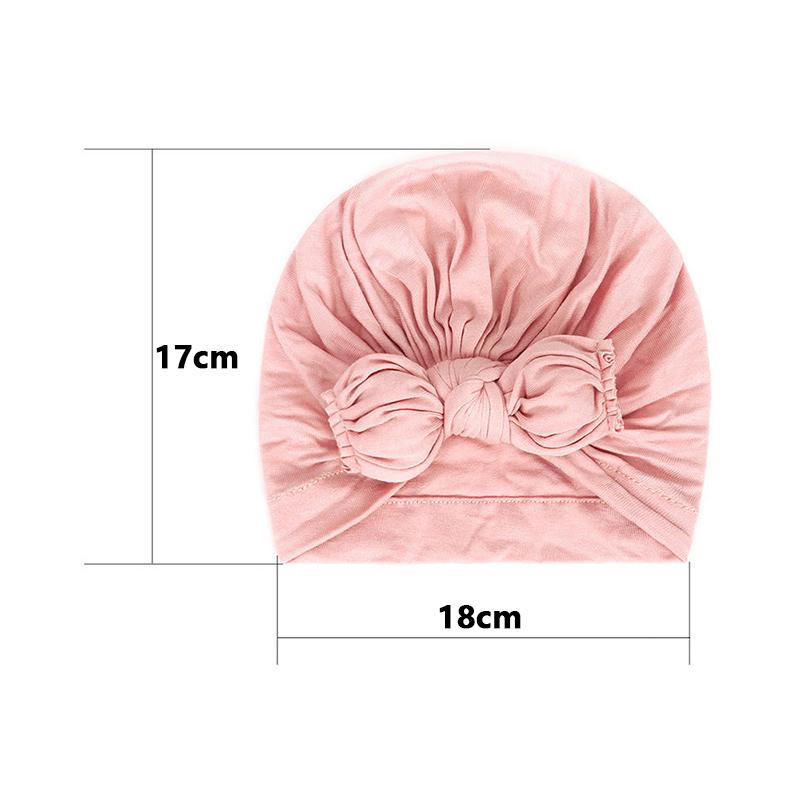 Mũ Turban Thắt Nơ Cho Bé Gái