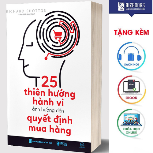 BIZBOOKS – Sách 25 Thiên Hướng Hành Vi Ảnh Hưởng Đến Quyết Định Mua Hàng - MinhAnBooks