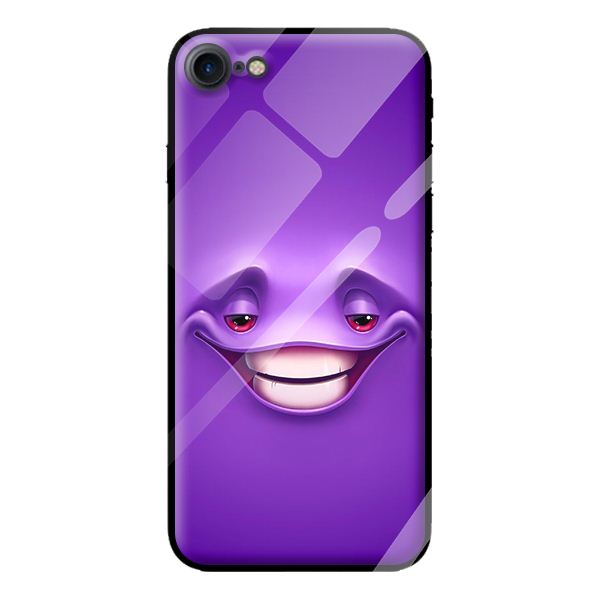 Ốp lưng kính cường lực cho iPhone 7 MẶT CƯỜI 1 - Hàng chính hãng