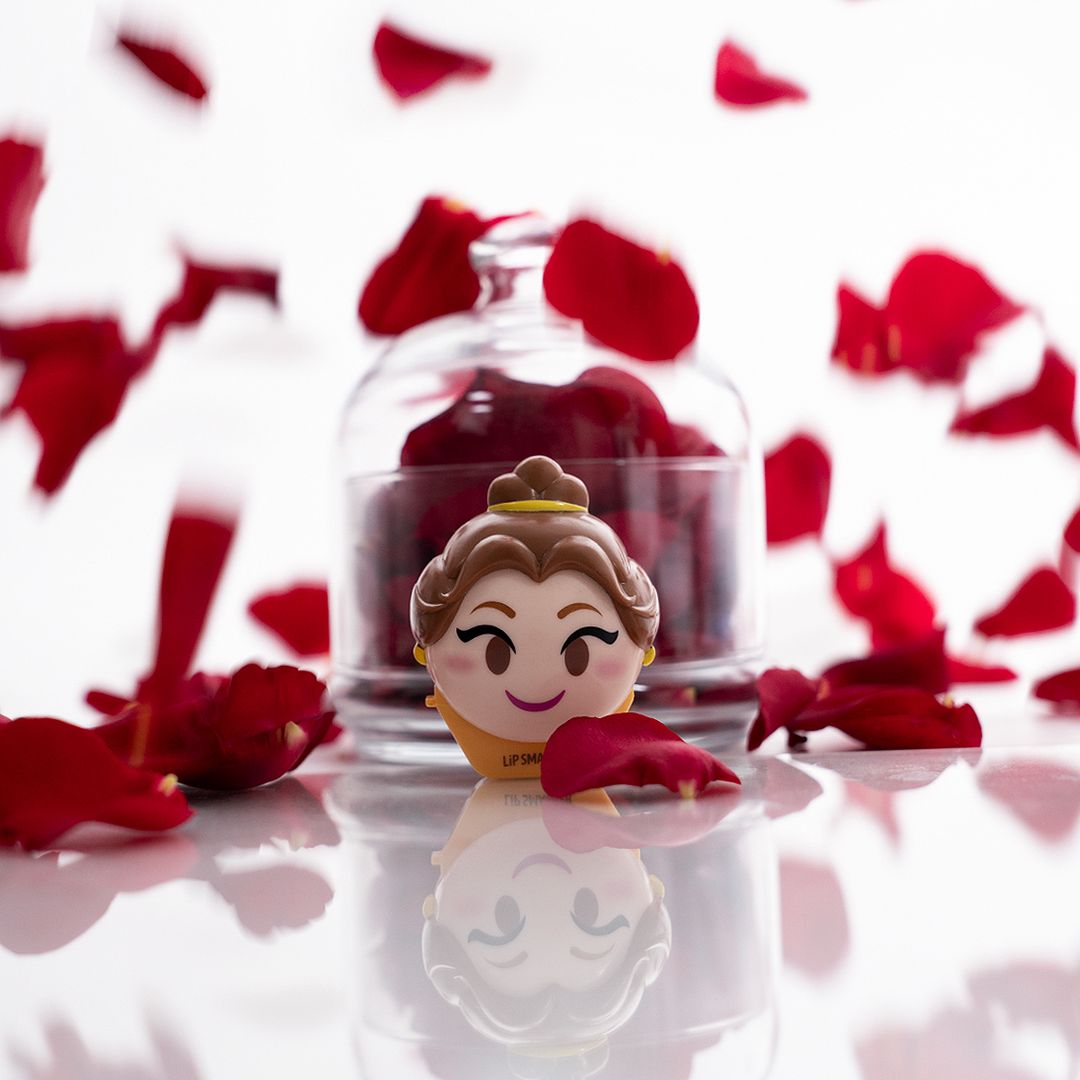 Lip Smacker - Son Disney Emoji – Belle Người Đẹp Và Quái Vật - Lip Smacker Disney Emoji Lip Balm – Belle – Last Rose Petal