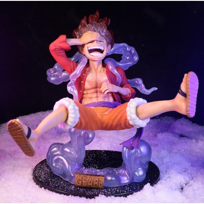 Mô hình Luffy Gear 5 thần Nika chất lượng 17cm - One piece