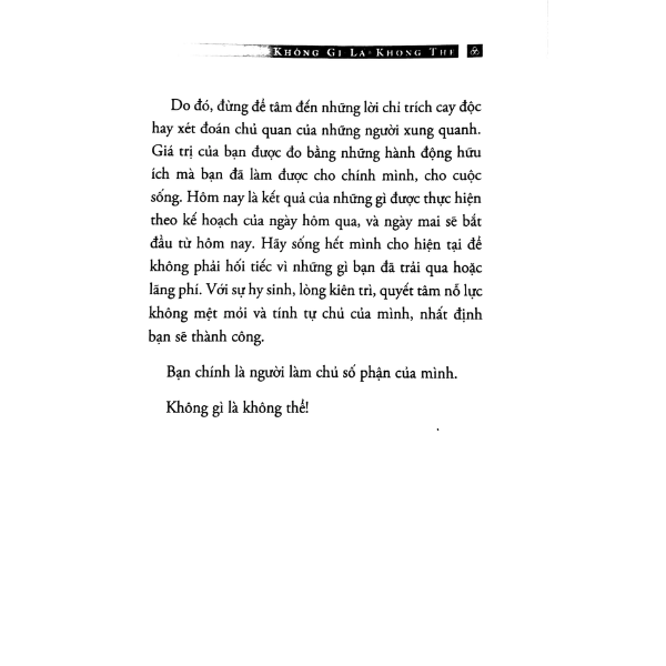 Sách Không gì là không thể - George Matthew Adams