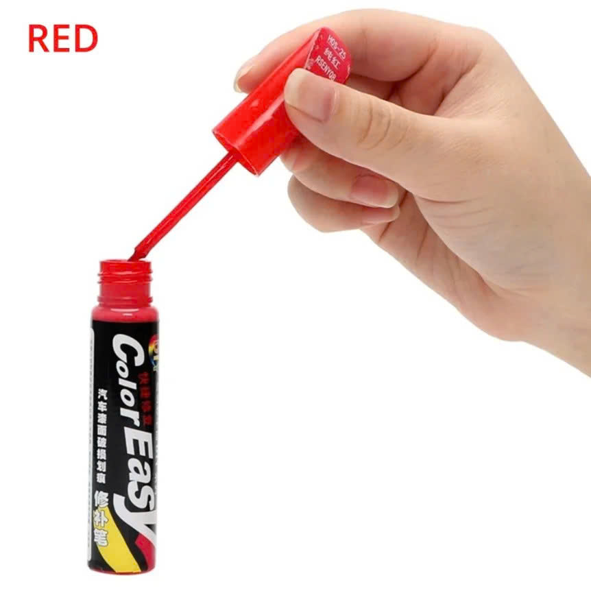 Bút tẩy xóa vết trầy xước dăm, xước lộ màu trên ô tô xe máy màu đen