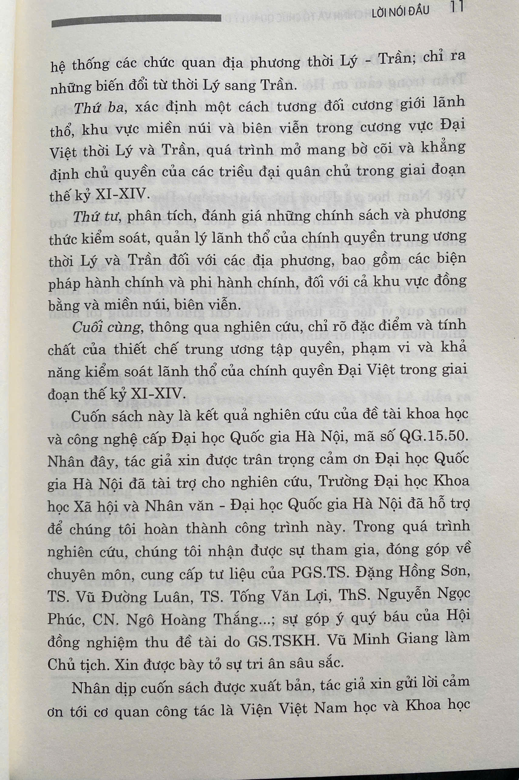Cơ Cấu Hành Chính và Tổ Chức Quản Lý Địa Phương Thời Lý - Trần ( Thế Kỷ XI - XIV)