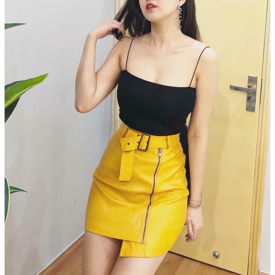 Áo 2 Dây Áo Body 2 Dây Dáng Ngắn 3 Màu SIÊU HOT
