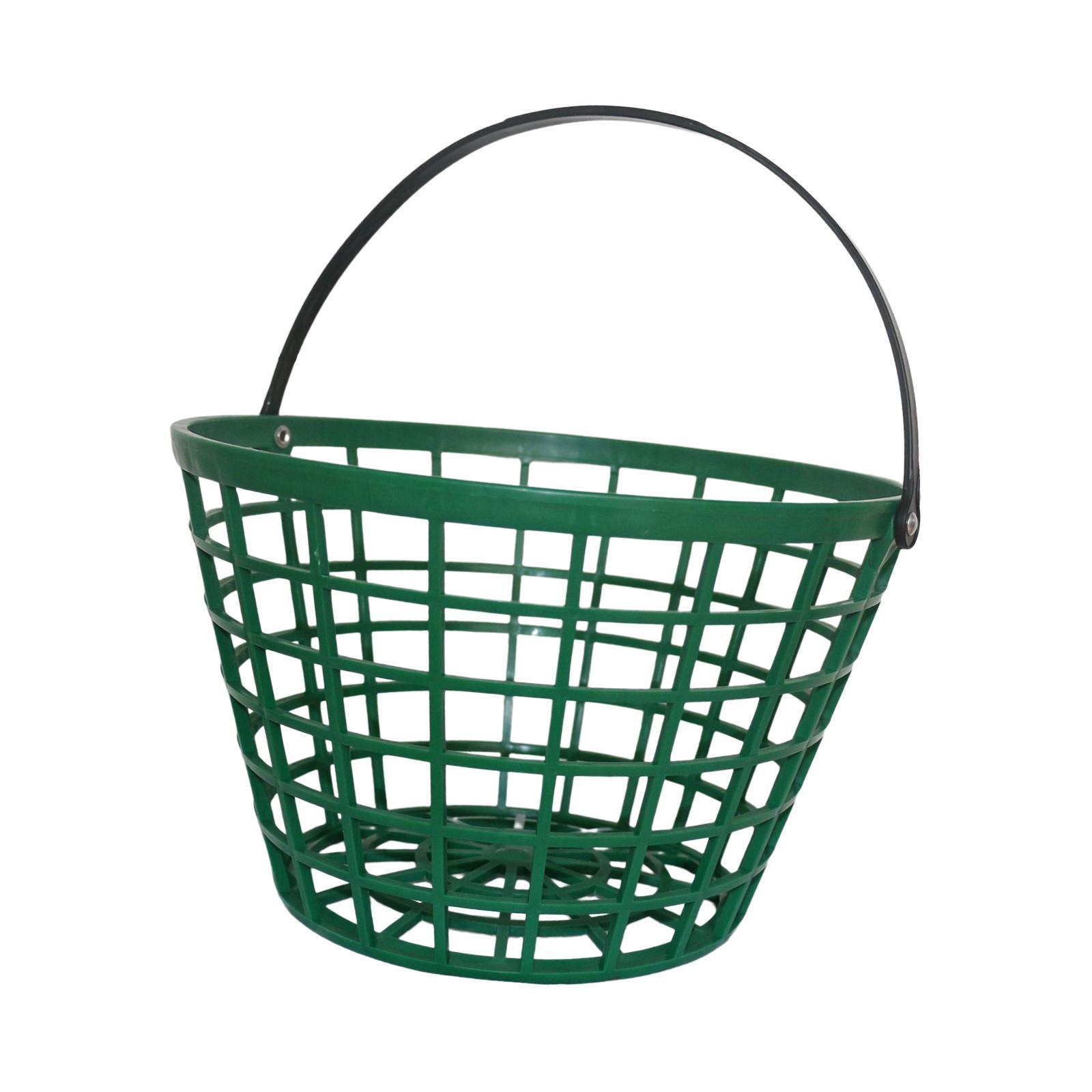 Golf Range Bucket Carrier Outdoor Sports Golfball Container Golf Ball Basket
